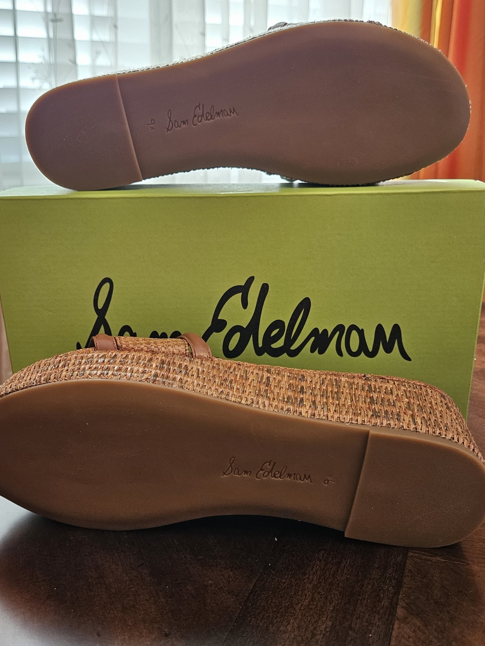 NIB Sam Edelman Women's Pauleena Platform Wedge Slide Sandals Size 9.5M - Picture 14 of 14